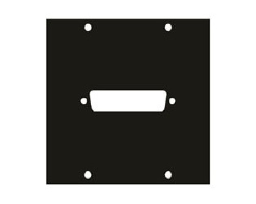 MIDDLE ATLANTIC PRODUCTS  1DB25   UCP Module, One DB25 Punchout