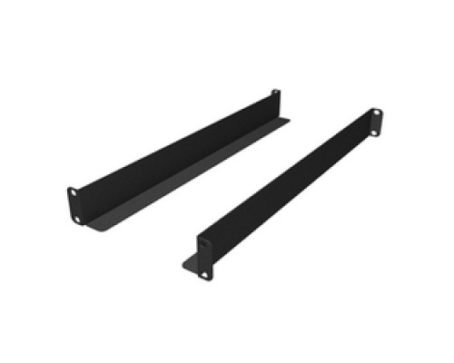 ORTRONICS  MM20ESB24-B  OR-MM20ESB24-B  Mighty Mo 20 Equipment Support Brackets, Set of Brackets, Black, For MM20 24