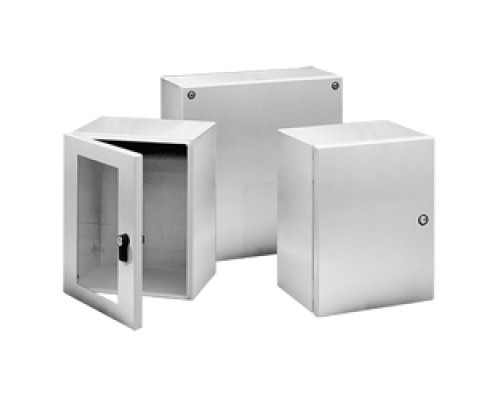 HOFFMAN ENCLOSURES INC  LWC206015SS6   Inst.Box, Typ4X, Hinged Win/Cvr, Size/Dims: 200x600x150mm, Material/Finish: SS Type 316L