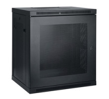 TRIPP LITE  SRW12U  SRW12U  Tripp Lite 12U Low-Profile Wall-Mount Rack Enclosure Cabinet, Removable Side Panels, 25H x 24W x 18D