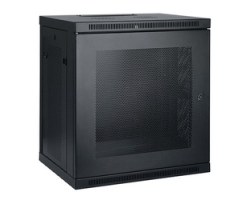 TRIPP LITE  SRW12U  SRW12U  Tripp Lite 12U Low-Profile Wall-Mount Rack Enclosure Cabinet, Removable Side Panels, 25H x 24W x 18D
