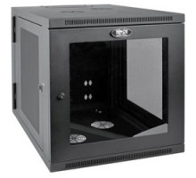 TRIPP LITE  SRW12US33G   Tripp Lite 12U Wall-Mount Rack Enclosure Cabinet with Clear Acrylic Window, Double Hinge, Removable Side Panels, 25H x 24W x 34D