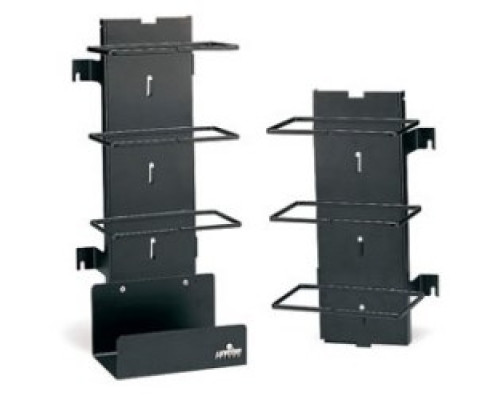LEVITON  41880-300   Vertical Cord Manager, 300-Pair, Wall Mount, 16 Gauge Steel, With Bottom Cable Tray, For Basic Unit