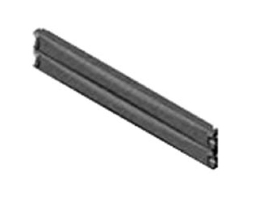 CHATSWORTH PRODUCTS CPI  34537-001  Snap-in Filler Panel, Plastic, Black, 1U H, 6 pieces, UL Listed