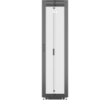 VERTIV  VR3307SP   Cabinet, VR Rack 48U 600MM Wide, 1200MM Deep w/Sides, Shock, Packaging, Black