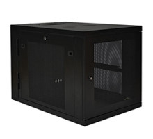TRIPP LITE  SRW12US33  SRW12US33  Tripp Lite 12U Wall-Mount Rack Enclosure Cabinet, Double Hinge, Removable Side Panels, 25H x 24W x 34D