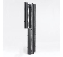 B-LINE  SB86086D096FB   RCM + VERTICAL CABLE MANAGER, DUAL SIDED HIGH DENSITY,   6-IN W X 96-IN