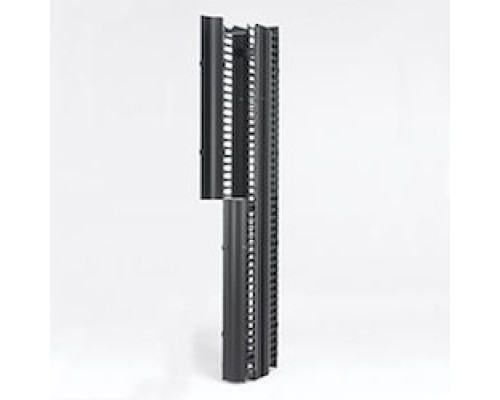 B-LINE  SB86086D096FB   RCM + VERTICAL CABLE MANAGER, DUAL SIDED HIGH DENSITY,   6-IN W X 96-IN