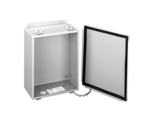 HOFFMAN ENCLOSURES INC  A14128LP   LiftOff Cover 12, Size/Dims: 14.00x12.00x8.00, Material: Mild Steel, Finish: Gray