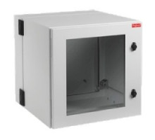 HOFFMAN ENCLOSURES INC  PTHW482424G2   Protek Double-Hinge Wall Cabinet, 26U, Window Door, Nema Type 12, 48