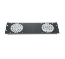 MIDDLE ATLANTIC PRODUCTS  TFP2   Fan Panel, Accepts 2 Fans, Textured