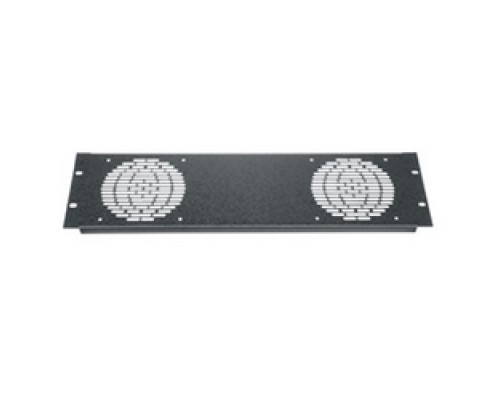 MIDDLE ATLANTIC PRODUCTS  TFP2   Fan Panel, Accepts 2 Fans, Textured