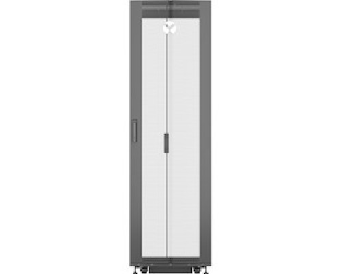 VERTIV  VR3300SP   Cabinet, VR Rack 42U 600MM Wide, 1200MM Deep w/Sides, Shock, Packaging, Black