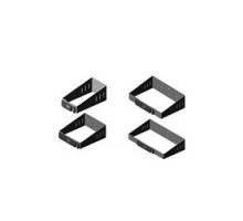 CHATSWORTH PRODUCTS CPI  13934-727  Velocity Cable Ring Kit, 6 inches W X 7 ft H Manager, 7 Rings, Black