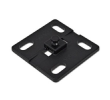 HELLERMANNTYTON  161-64014   Helawrap Mounting Base without Adhesive, PA66HIRHS, Black, 50/pkg.