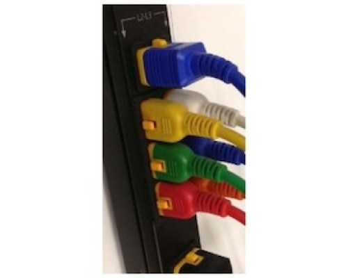 APC BY SCHNEIDER ELECTRIC  AP8702S-NAX744   2FT C13/C14 ORANGS SERVER   LOCKING POWER PATCH CORD   6PK