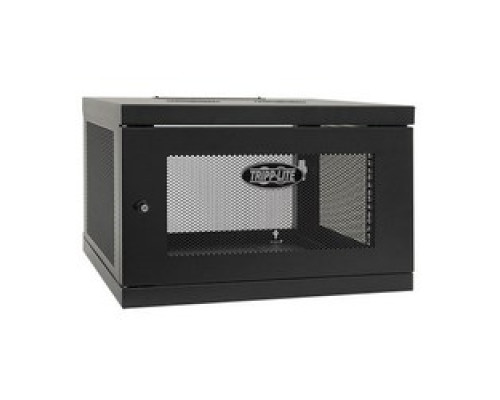 TRIPP LITE  SRW6UKD   Tripp Lite 6U Low-Profile Knock-Down Wall-Mount Rack Enclosure Cabinet, Removable Side Panels, 14H x 24W x 18D