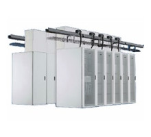 PANDUIT  S7229BF   700mmW x 42 RU x 1200mm S-Type Cabinet, Front Single Hinge Perforated Door, Rear Split Perforated Door, No Side Panels, Rear Cable Management, POU Brackets, Black