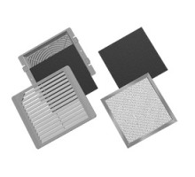 HOFFMAN ENCLOSURES INC AFLTR4AL  Filter Package for 4 in 5 , Size/Dims: fits Fan Pkg/ExGr, Material/Finish: Aluminum