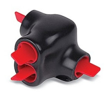 THOMAS & BETTS  AMTT10   AMT 2 Port Splice Offset PVC Connector, Wire Range 1/0-14 Str, Ultraviolet Resistant