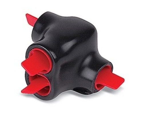 THOMAS & BETTS  AMTT10   AMT 2 Port Splice Offset PVC Connector, Wire Range 1/0-14 Str, Ultraviolet Resistant