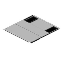 CHATSWORTH PRODUCTS CPI  39080-E02  Bottom Panel With Grommet, 31.5