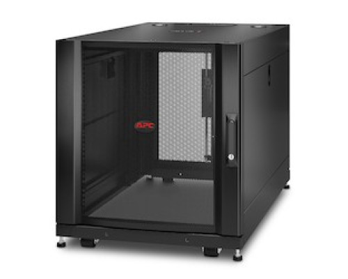 APC BY SCHNEIDER ELECTRIC  AR3103   APC NetShelter SX 12U Server Rack Enclosure 600mm x 1070mm w/ Sides Black