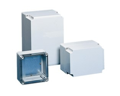 HOFFMAN ENCLOSURES INC  Q25188PCE   ENCLOSURE NEMA4X JBOX     SCREW COVER 175X175X74MM   POLYCARBONATE