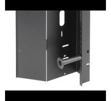 HOFFMAN ENCLOSURES INC  PVCM168   Vertical Cable Manager for 700- and 800-mm Wide Cabinets, fits 1600x800mm, Black, Steel