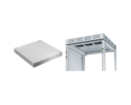 HOFFMAN ENCLOSURES INC  PVT3F851EMC   Vented Top, EMI/RFI 3 Fan /115v, Size/Dims: fits 800x500mm, Material/Finish: Steel/LtGray