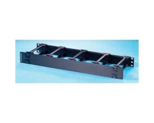 ORTRONICS  MM6HM61RU  OR-MM6HM61RU  Cable Management Panel, Organizers, 483 MM W x 172 MM D x 44 MM H, Horizontal Cable Mounting, 6-Port Finger Spacing, Black