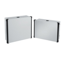 HOFFMAN ENCLOSURES INC  CP475030B   CONCEPT OI Enc, Blue Trim, Size/Dims: 470x500x300mm, Material/Finish: Steel/LtGray