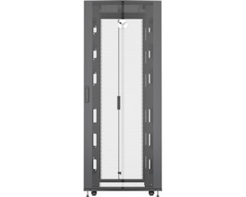 VERTIV  VR3150   Cabinet, VR Rack 42U 800MM Wide, 1100MM Deep w/Sides, Black