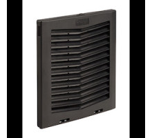 HOFFMAN ENCLOSURES INC  HG1000403   HG Filter Fan Exhaust Grilles, Black, ABS