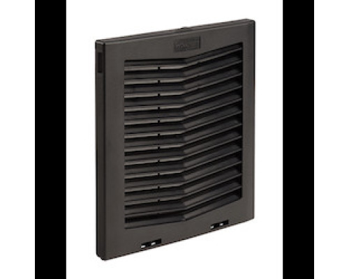 HOFFMAN ENCLOSURES INC  HG1000403   HG Filter Fan Exhaust Grilles, Black, ABS