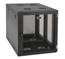 TRIPP LITE  SRW12UHD   Tripp Lite 12U Heavy-Duty Low-Profile Side-Mount Wall-Mount Rack Enclosure Cabinet, Removable Side Panels, 26H x 36W x 25D