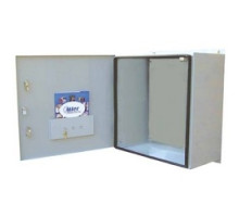 MIER PRODUCTS BW-124BP  Outdoor Electrical Enclosure, Removable Interior Back Panel, Lock, 2 1/4-Turn Latch, Door-Pocket, Rain-Channel, Exterior Mounting Ear, NEMA 4, 24