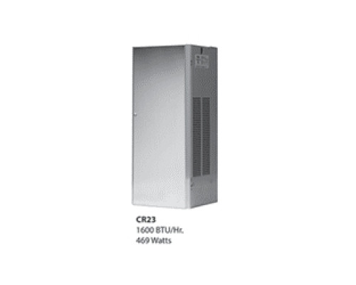 HOFFMAN ENCLOSURES INC  CR230226G002   Air Conditioner, Side Mount 230V 50/60 Hz, Size/Dims: 1400/1600 BTU, Material/Finish: Steel/Ltgray