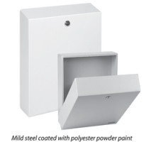 HOFFMAN ENCLOSURES INC  ADPX4ALG   Data Pocket, Ext, UL4, Large, Size/Dims: 14.00x12.00x3.00, Material/Finish: Steel/LtGray