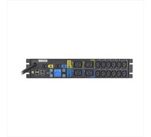 EATON POWER QUALITY EMAU06-10  MANAGED 1U RACK PDU 5.8KW  W/INPUT: L6-30P OUTLETS   12 C13, 4 C19