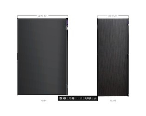 UPSITE TECHNOLOGIES  10245-SM   Designed for 42-45U cabinets, the AisleLok Adjustable Rack Gap Panel is an ideal solution for closing off gaps between racks