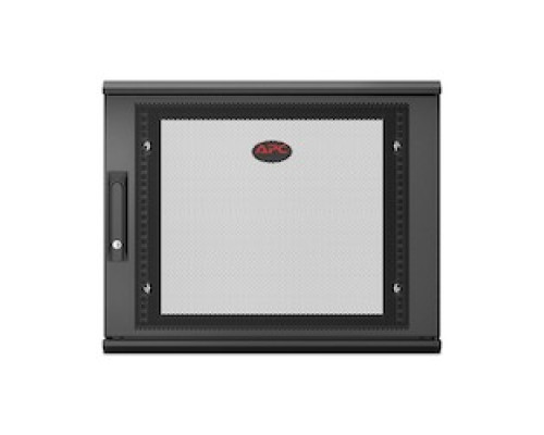 APC BY SCHNEIDER ELECTRIC  AR109SH4   APC NetShelter 9U Wallmount Rack Enclosure Cabinet Single Hinged Switch Depth