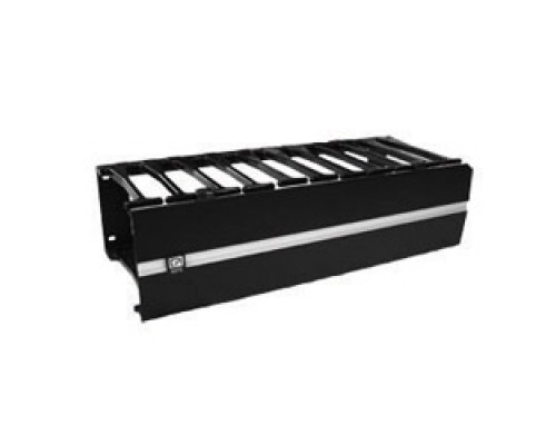 CHATSWORTH PRODUCTS CPI  35441-703  Evolution Horizontal Cable Manager, Single-Sided, 19 in. Wide X 3 RMU, Black