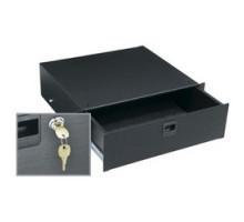 MIDDLE ATLANTIC PRODUCTS  TD3LK   Drawer, 3 RU, Textured, w/Lock