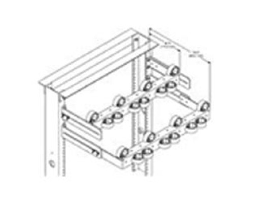 CHATSWORTH PRODUCTS CPI  11570-719  Cable Strain Relief Bracket; 19