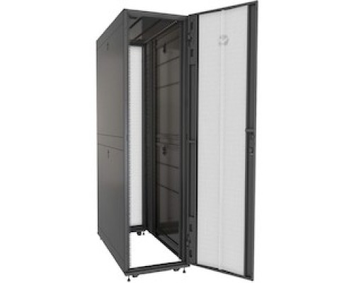 VERTIV  VR3350SP   Cabinet, VR Rack 42U 800MM Wide, 1200MM Deep w/Sides, Shock, Packaging, Black
