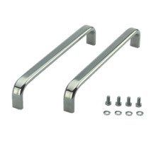 HOFFMAN ENCLOSURES INC CCSSHDL  Handle Pkg 2 Straight, Size/Dims: fits C. Enclosures, Material/Finish: SS Type 304