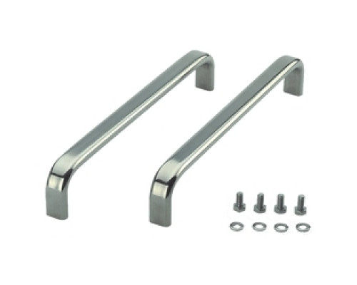 HOFFMAN ENCLOSURES INC CCSSHDL  Handle Pkg 2 Straight, Size/Dims: fits C. Enclosures, Material/Finish: SS Type 304