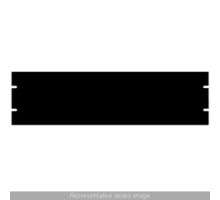 HAMMOND MANUFACTURING CO  PBPS19003BK2   2U STEEL BLANKING PANEL