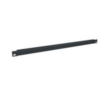 MIDDLE ATLANTIC PRODUCTS  EB1/2   1/2 Space Flanged Steel Blank Panel, 1/2 RU, 19 Inch Width x 0.518 Inch Depth x 0.875 Inch Height, Steel, Black Powder Coat